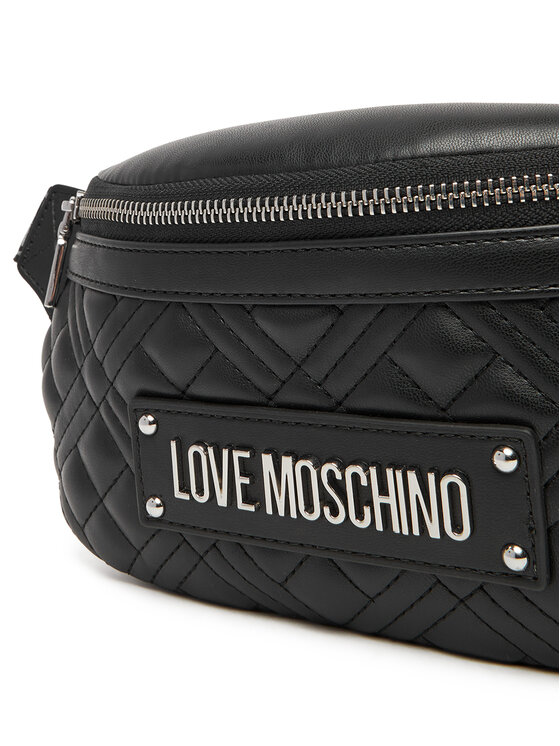 LOVE MOSCHINO LOVE MOSCHINO torba za okoli pasu JC4003PP0NLA000B Črna