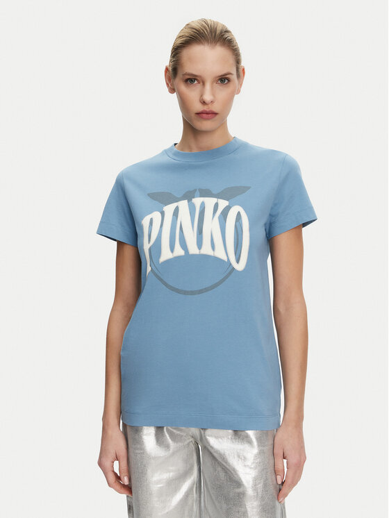 PINKO PINKO Tricou Start Albastru Regular Fit