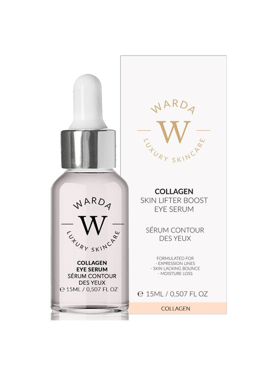 Warda Skincare Warda Skincare SKIN LIFTER BOOST KOLAGENOWE SERUM POD OCZY Krem pod oczy