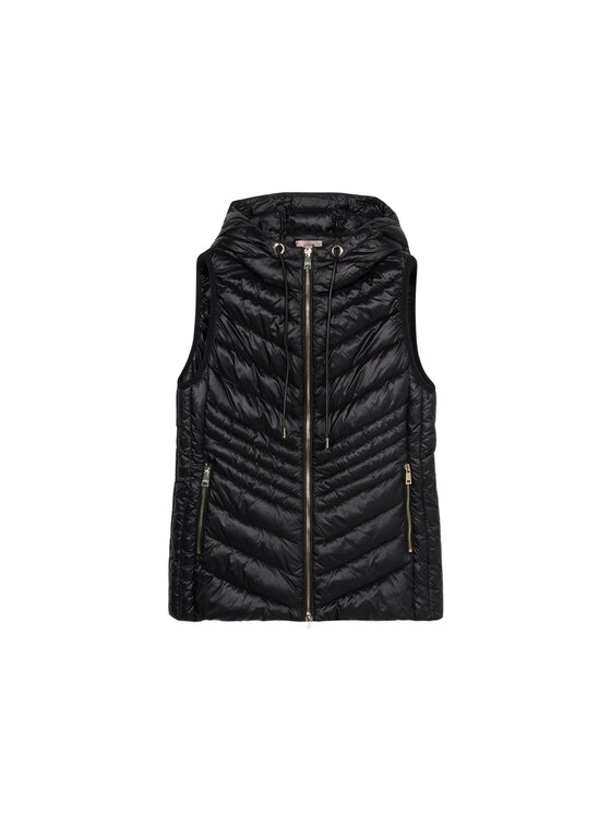 Oltre Oltre Giubbotto piumino F610R001426N033 Nero Slim Fit