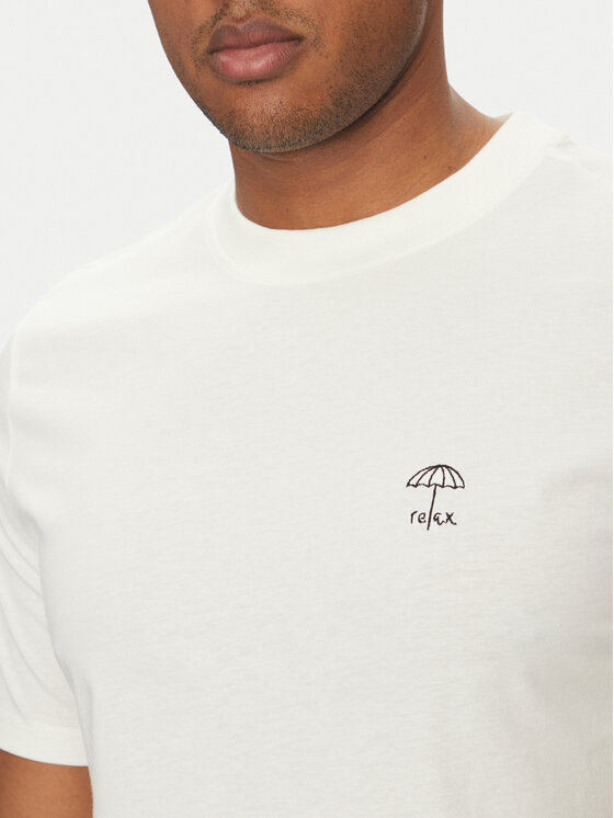 Blend Blend T-särk 20718304 Valge Regular Fit