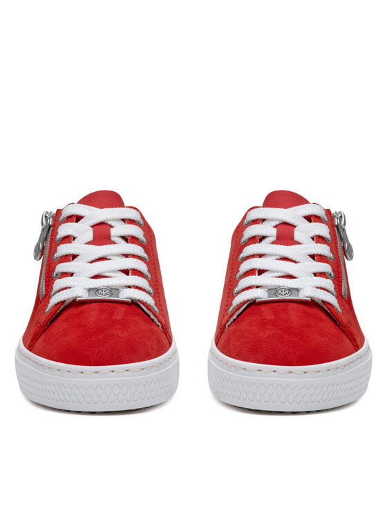 Rieker Rieker Sneakersy L59L1-33 Czerwony