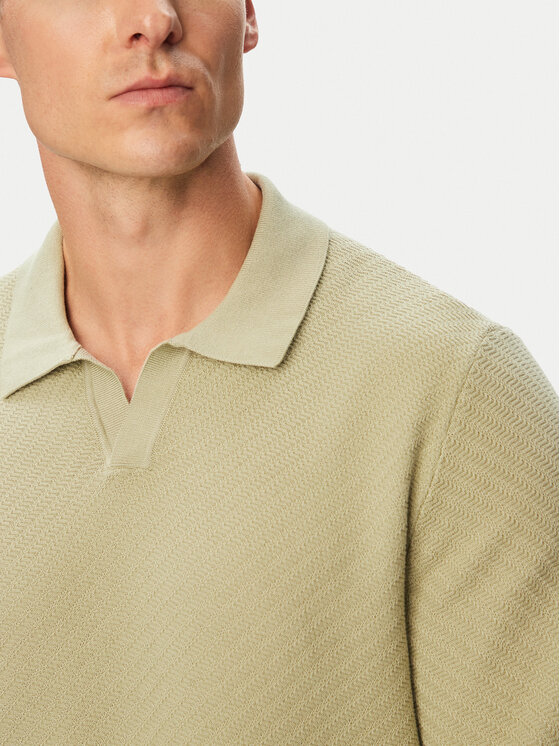 BOSS BOSS Svetr H-Lomarino 50565511 Světle zelená Regular Fit
