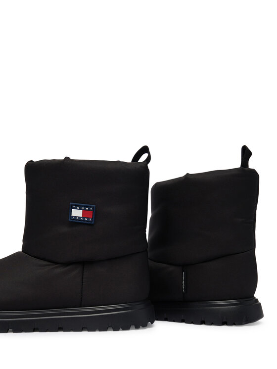 Tommy Jeans Tommy Jeans Апрески Tjw Snow Boot EN0EN02823 Черен