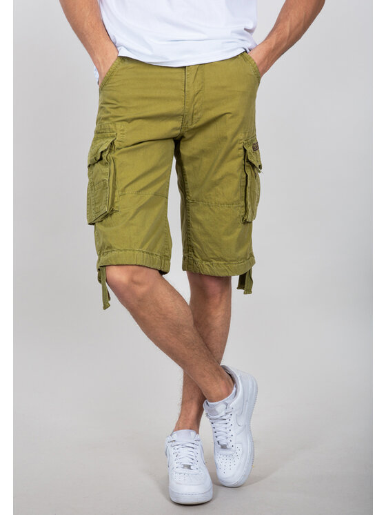 Alpha Industries Alpha Industries Szorty Jet Short Khaki Regular Fit