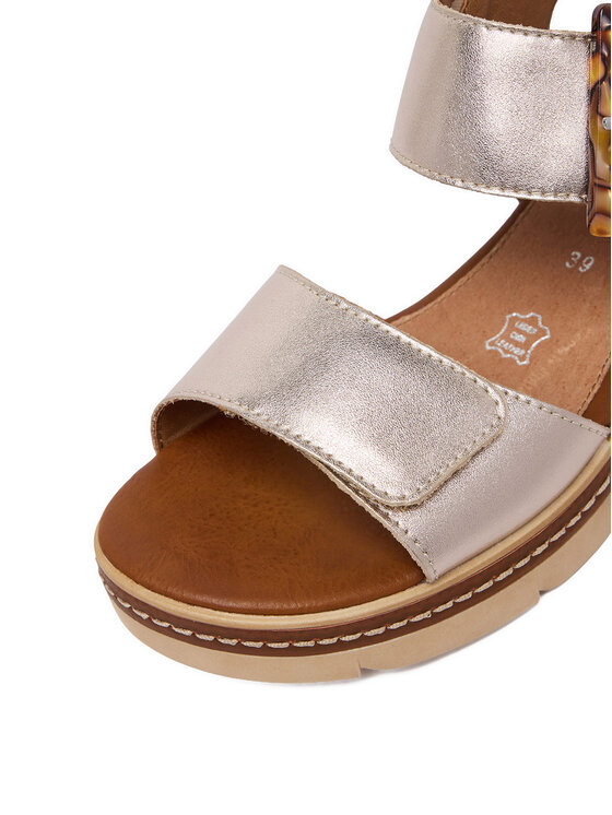 Remonte Remonte Sandalen CEO-D2L53-90 Goldfarben
