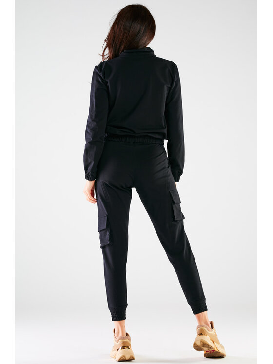 Infinite You Infinite You Spodnie damskie M247 Czarny Basic Fit