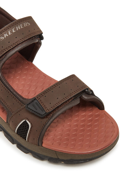 Skechers Skechers Sandály Tresmen-Hirano 204106/CHOC Hnědá