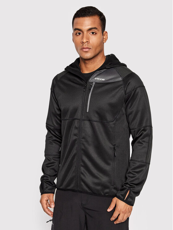 Viking Viking Μπλούζα Yosemite 720/24/1243 Μαύρο Regular Fit