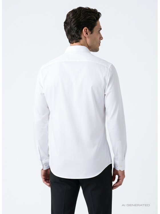 Pako Lorente Pako Lorente Koszula P26WF-1X-001 Biały Slim Fit