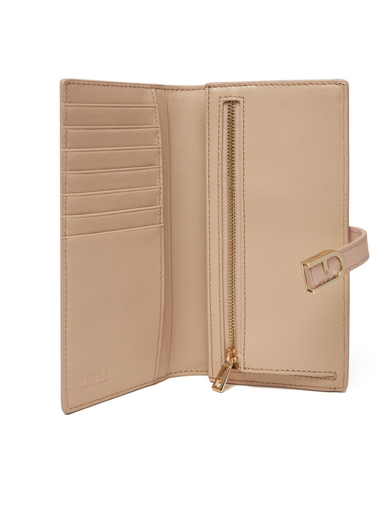 Furla Furla Великий жіночий гаманець Flow Continental Bifold WP00402 BX2045 0496S Рожевий