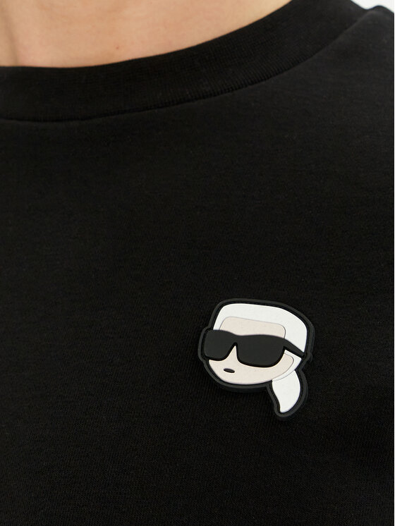 KARL LAGERFELD KARL LAGERFELD Mikina 705710 500900 Černá Regular Fit