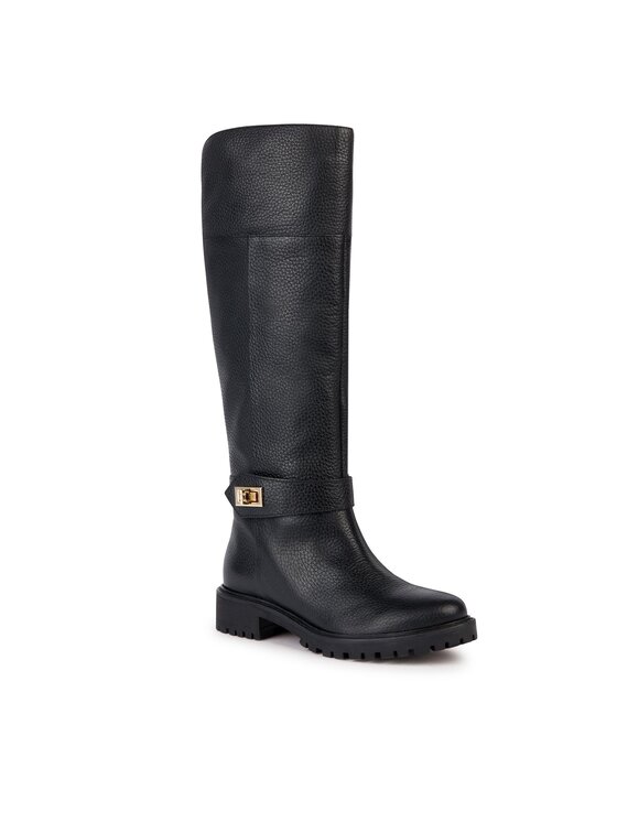 Geox Geox Cizme D Hoara D36FTD 00046 C9999 Negru