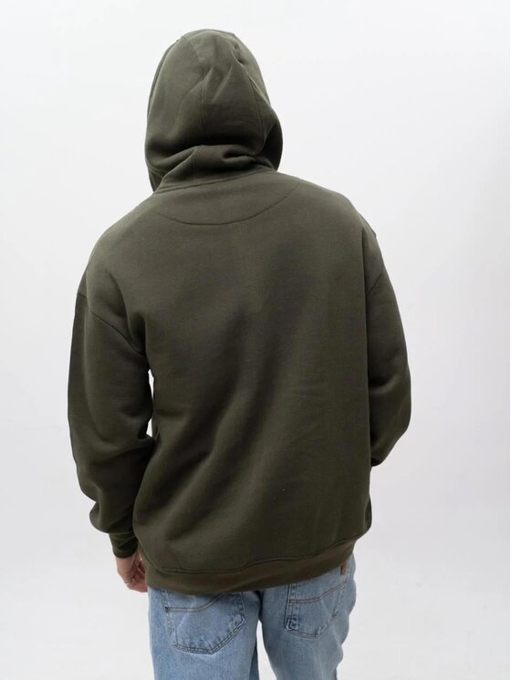 Marvel Marvel Bluza Punisher Oliwkowa Khaki Kangurka 131084 Zielony Oversize