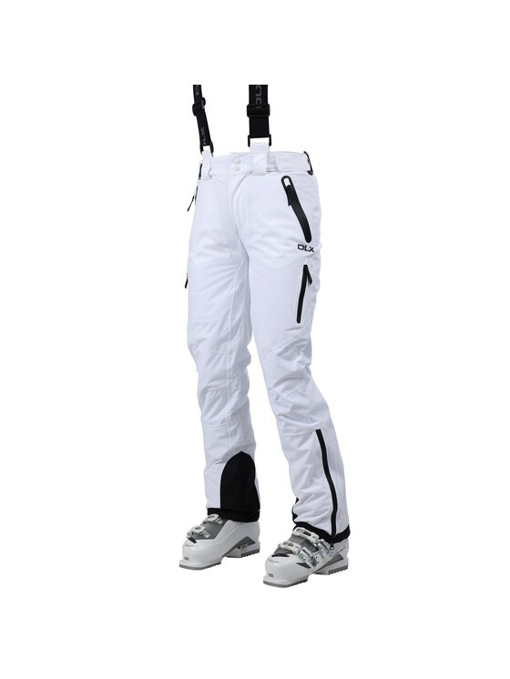 Trespass Trespass Spodnie snowboardowe Marisol II Biały Race Fit
