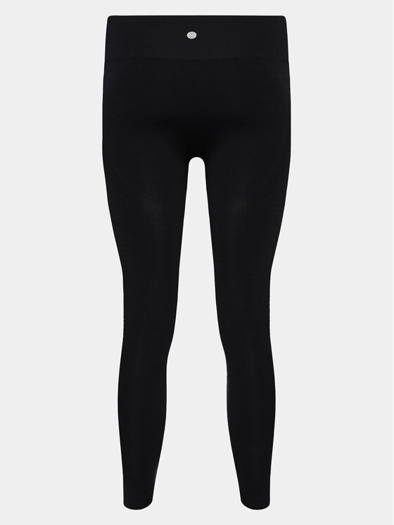 Athlecia Athlecia Leggings Nagar W Seamless Tights EA203352 Crna Regular Fit
