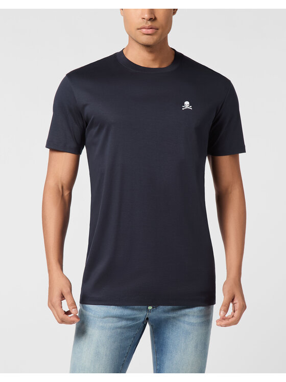 PHILIPP PLEIN PHILIPP PLEIN T-shirt 26255 Blu scuro Regular Fit