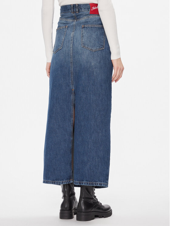 MAX&Co. MAX&Co. Farmer szoknya Melissa Kék Regular Fit