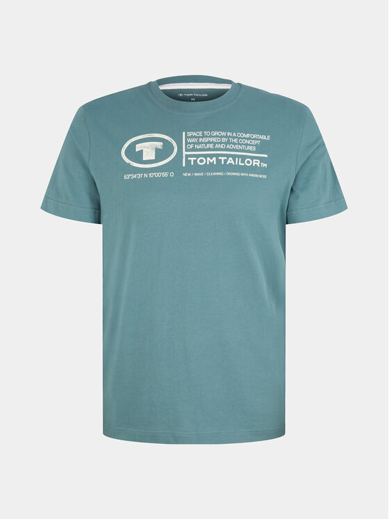 Tom Tailor Tom Tailor T-särk 1035611 Roheline Regular Fit
