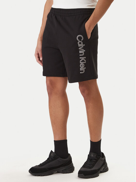 Calvin Klein Calvin Klein Sportovní kraťasy LV04LF240G Černá Regular Fit
