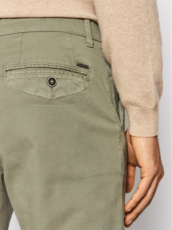 Pantaloni chino Marco 12203328 Beige Slim Fit