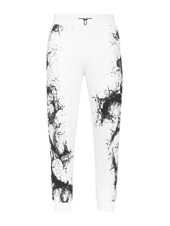 Plein Sport Plein Sport Joggers 28331 Bianco Jogger Fit