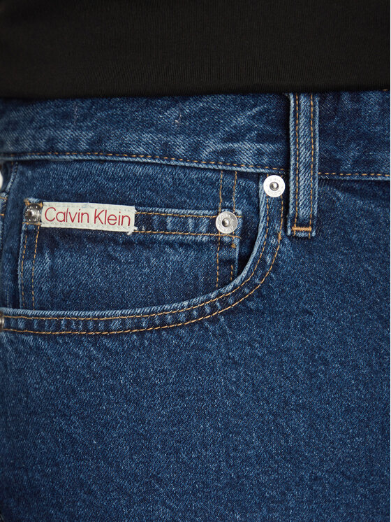 Calvin Klein Jeans Calvin Klein Jeans Kratke traperice J30J327192 Tamnoplava Regular Fit