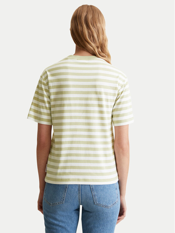 Marc O'Polo Denim Marc O'Polo Denim Majica 500 0006 509 Zelena Relaxed Fit