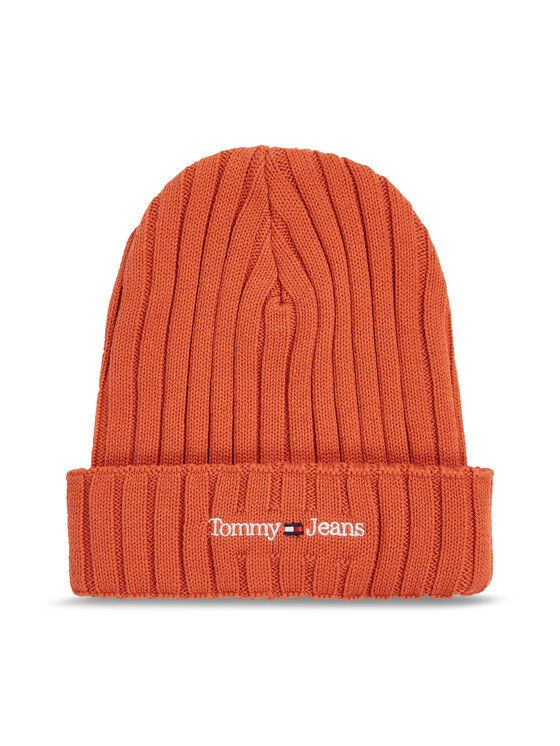 Tommy Jeans Cepure Tjm Sport Elevated Long Beanie AM0AM11678 Oranžs