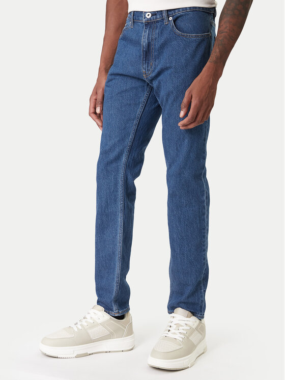 HUGO Blugi Zane 50551886 Bleumarin Skinny Fit