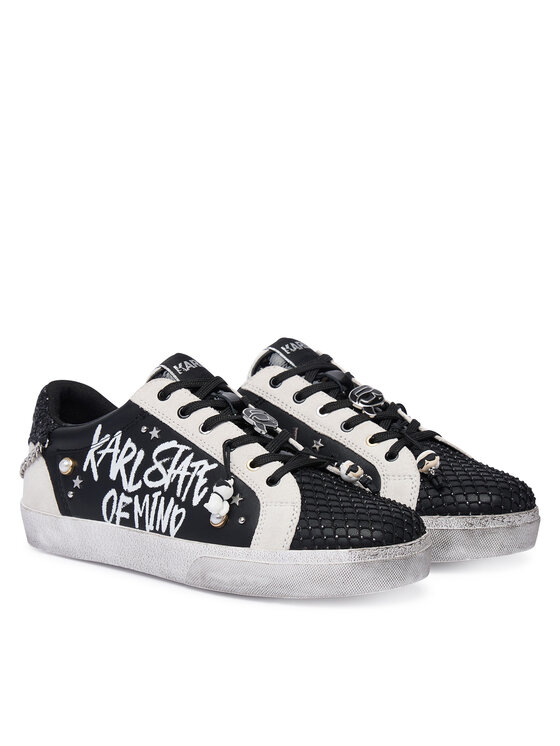 KARL LAGERFELD KARL LAGERFELD Sneakersy KL60116S Čierna