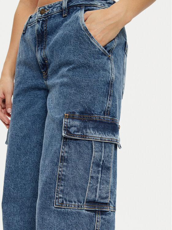 Guess Jeans Guess Jeans Džínsy W5RA1R D5M43 Modrá Regular Fit