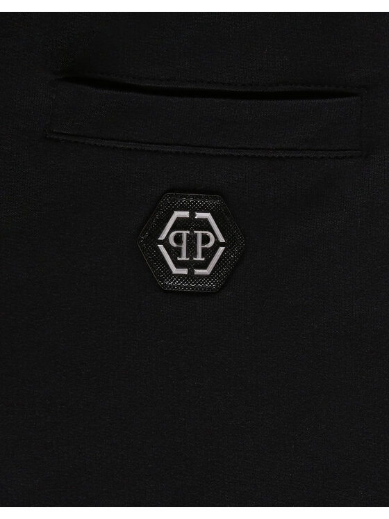 PHILIPP PLEIN PHILIPP PLEIN Spodnie dresowe 30320 Czarny Jogger Fit