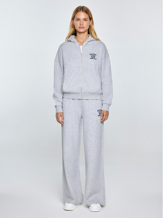 BIG STAR BIG STAR Spodnie dresowe MADELINAP Szary Basic Fit