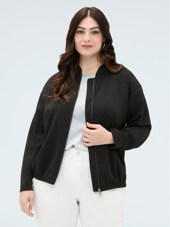 Fiorella Rubino Fiorella Rubino Bluza G845L009397N033 Czarny A-Line Fit