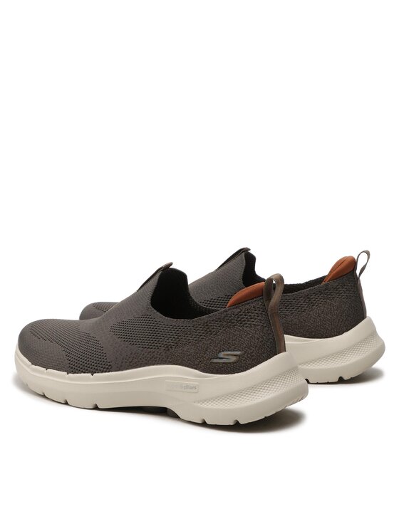 Skechers Skechers Półbuty Go Walk 6 216202/TPE Szary