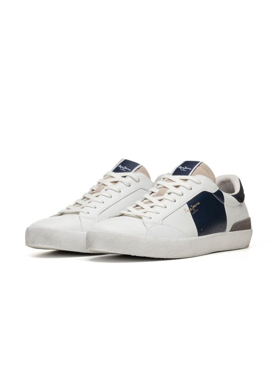 Trampki Pepe Jeans, Rozmiar 44, Białe, PMS00016 595