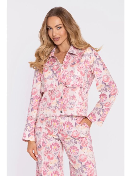 Made of Emotion Made of Emotion Giacca da abito M910 Rosa Boxy Fit