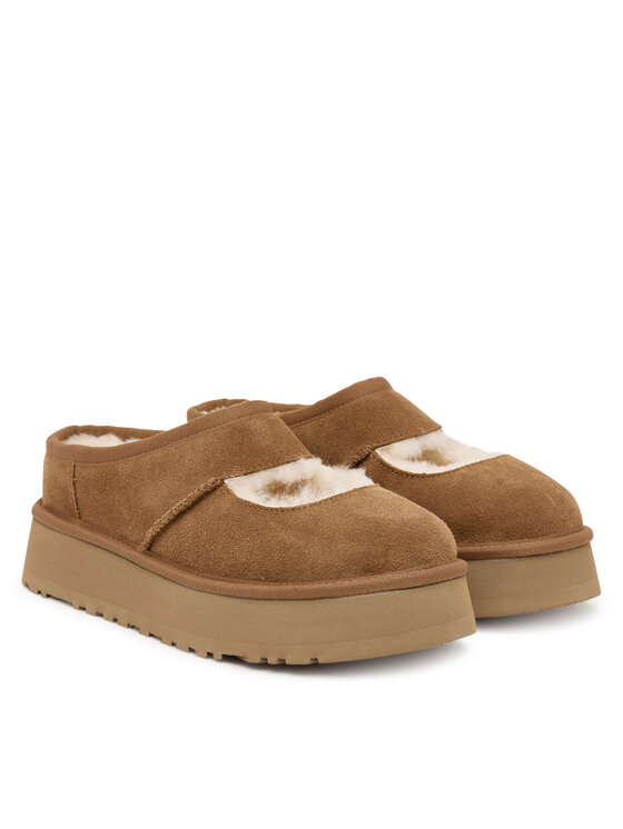 Ugg Ugg Papuče W Bea Mary Jane 1167612 Smeđa