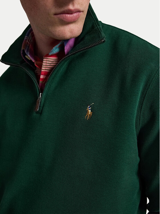 Polo Ralph Lauren Polo Ralph Lauren Суитшърт 710P07411503 Зелен Regular Fit