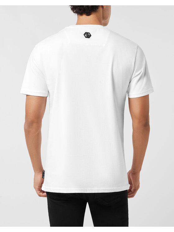 PHILIPP PLEIN PHILIPP PLEIN T-shirt 26199 Bianco Regular Fit