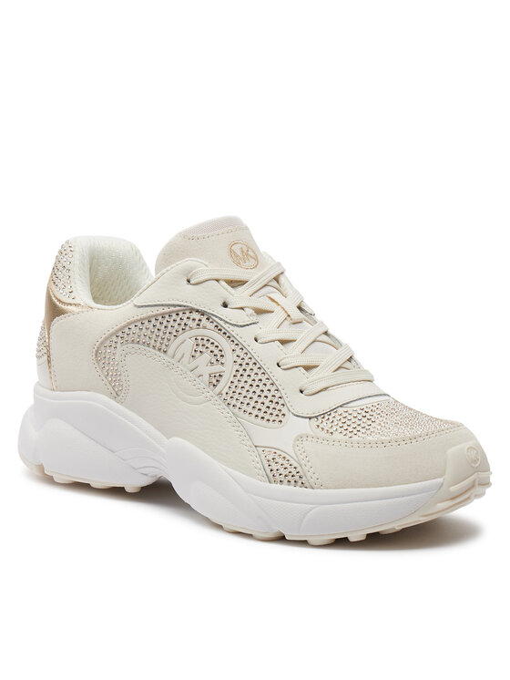 MICHAEL Michael Kors MICHAEL Michael Kors Sportcipők Sami 43S4SMFSDD Bézs