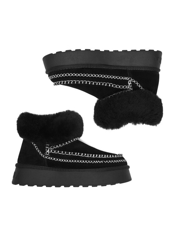 Badura Badura Μπότες Χιονιού C-IZI-TS6294-01 Μαύρο