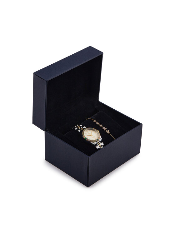 U.S. Polo Assn. U.S. Polo Assn. Set orologio e braccialetto Giselle USP6332TW Argento