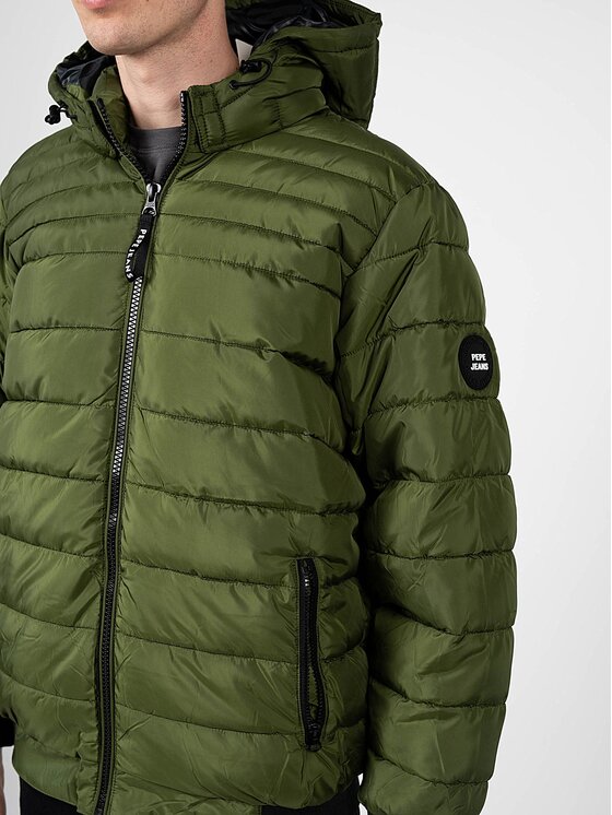 Pepe Jeans Pepe Jeans Μπουφάν μεταβατικό PM402598 | James Πράσινο Regular Fit