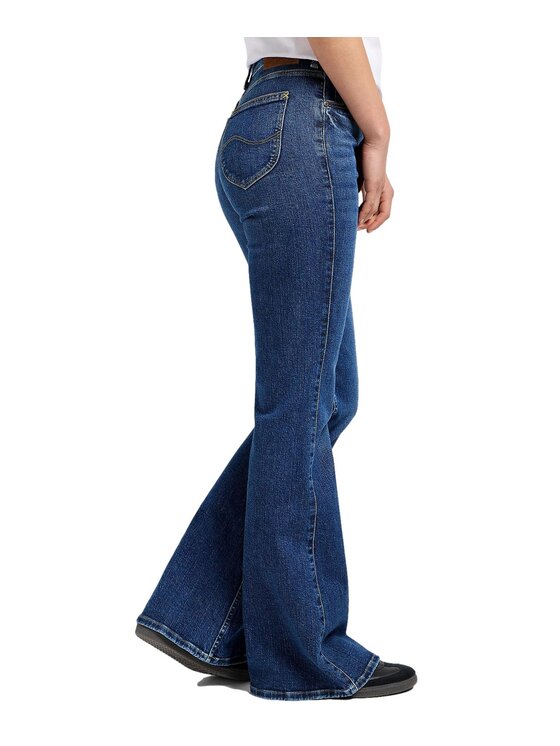Lee Lee Jeansy 112354456 Niebieski Bootcut Fit