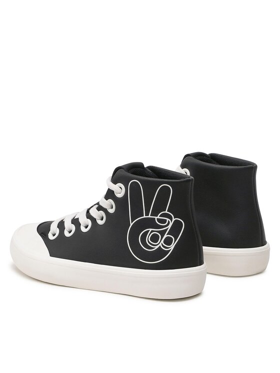 Reima Reima Trampki Peace High-Top 5400092A Czarny