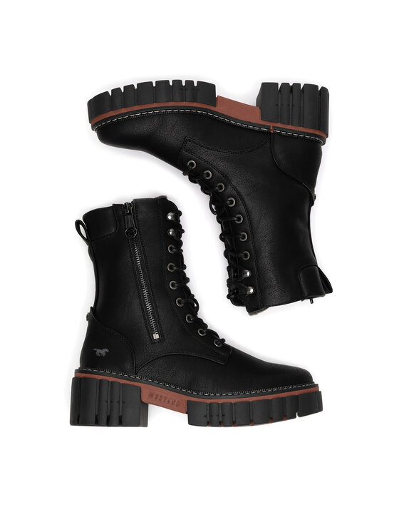 Mustang Mustang Botine 1447-504 Negru