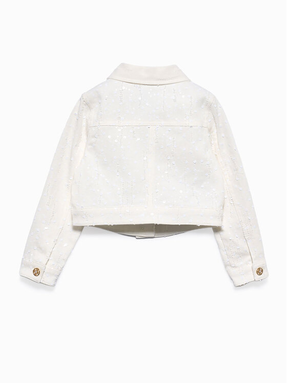 Abel & Lula Abel & Lula Giacca di jeans 5395 Bianco Regular Fit