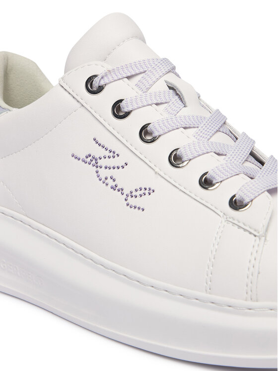 KARL LAGERFELD KARL LAGERFELD Laisvalaikio batai Kapri KL62518 Balta